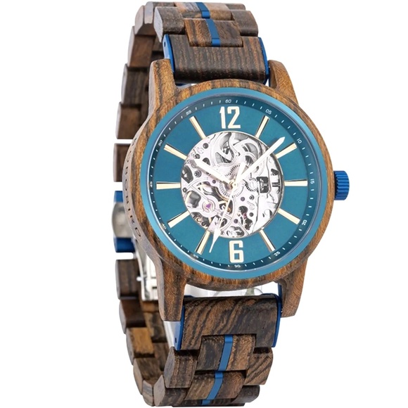 BOBO Bird - Luxury Handmade Compass Style Wood Automatic Mechanical Movement - Picture 1 of 14